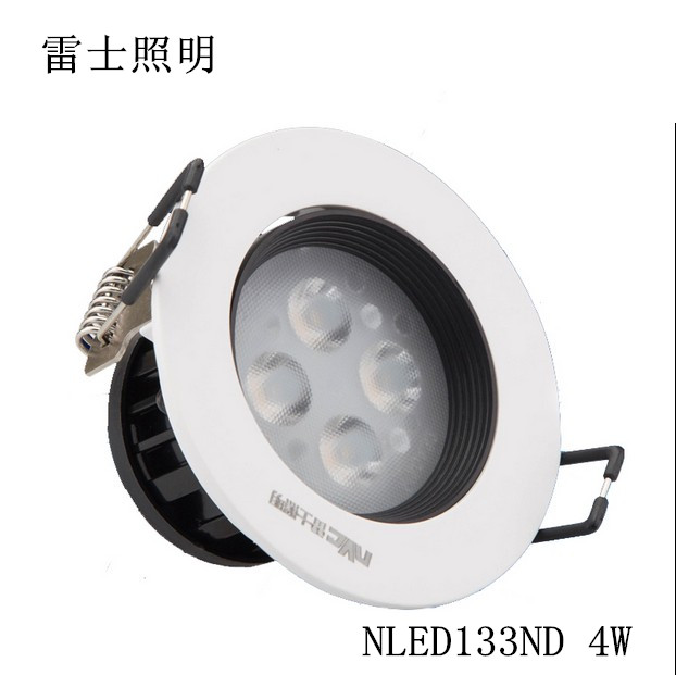 雷士射灯天花灯嵌入7.5CM筒灯NLED133D/135ND/NLED139ND10W4000K - 图1