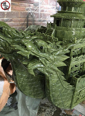 玉石高档大堂客厅办公室工艺品