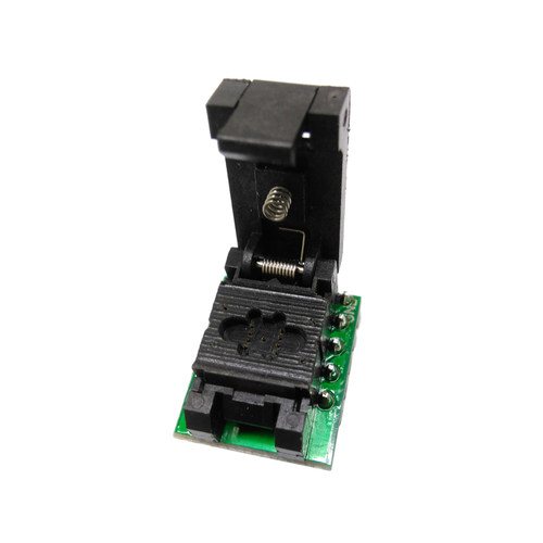 DFN8-0.65 烧录座 WSON8 MLP8 3×3mm 翻盖探针测试座子厂家 现货 - 图0