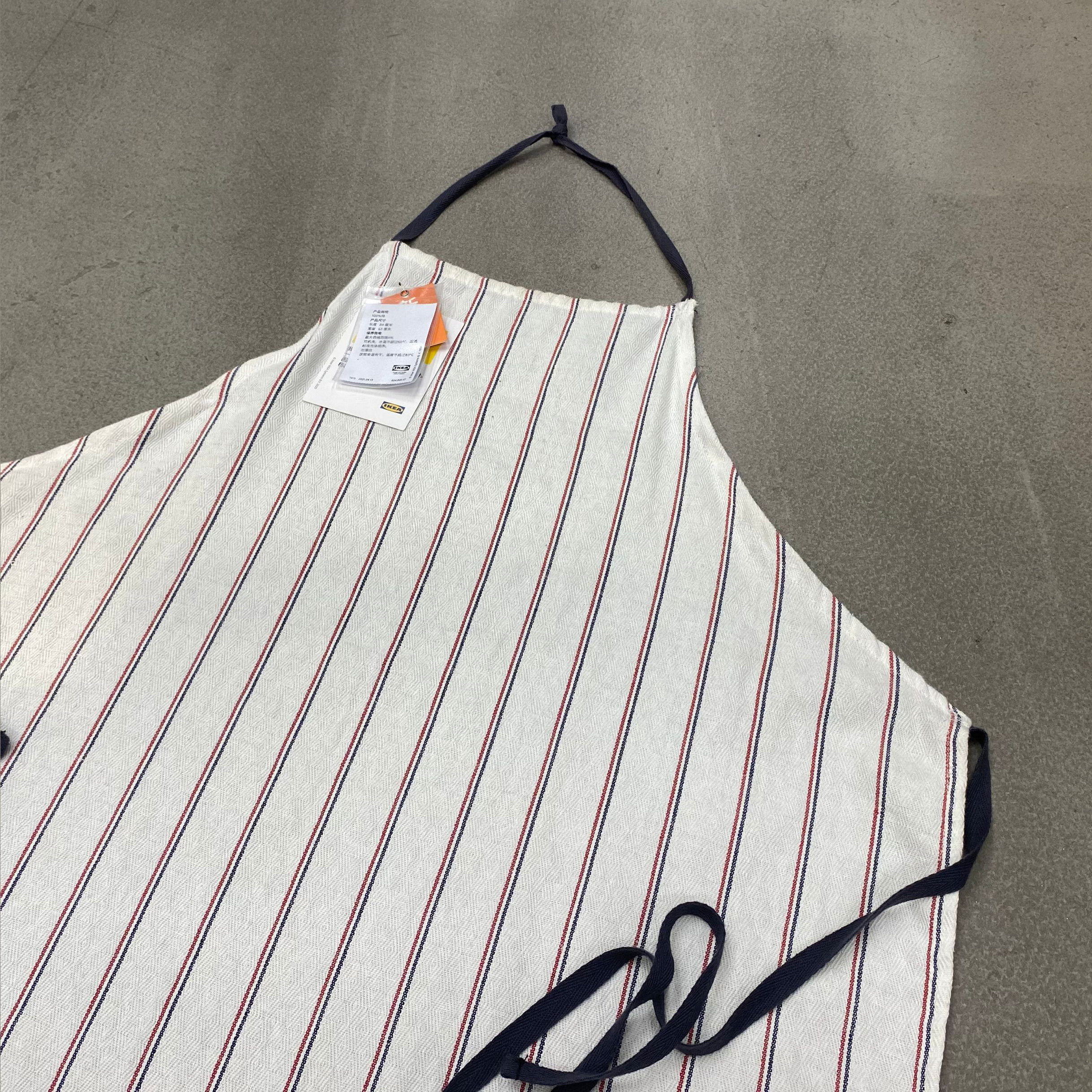 IKEA宜家希德根围裙家用厨房防护罩衣防油大人男女做饭工作服纯棉,淘宝优惠券,粉丝福利购,淘宝优惠卷