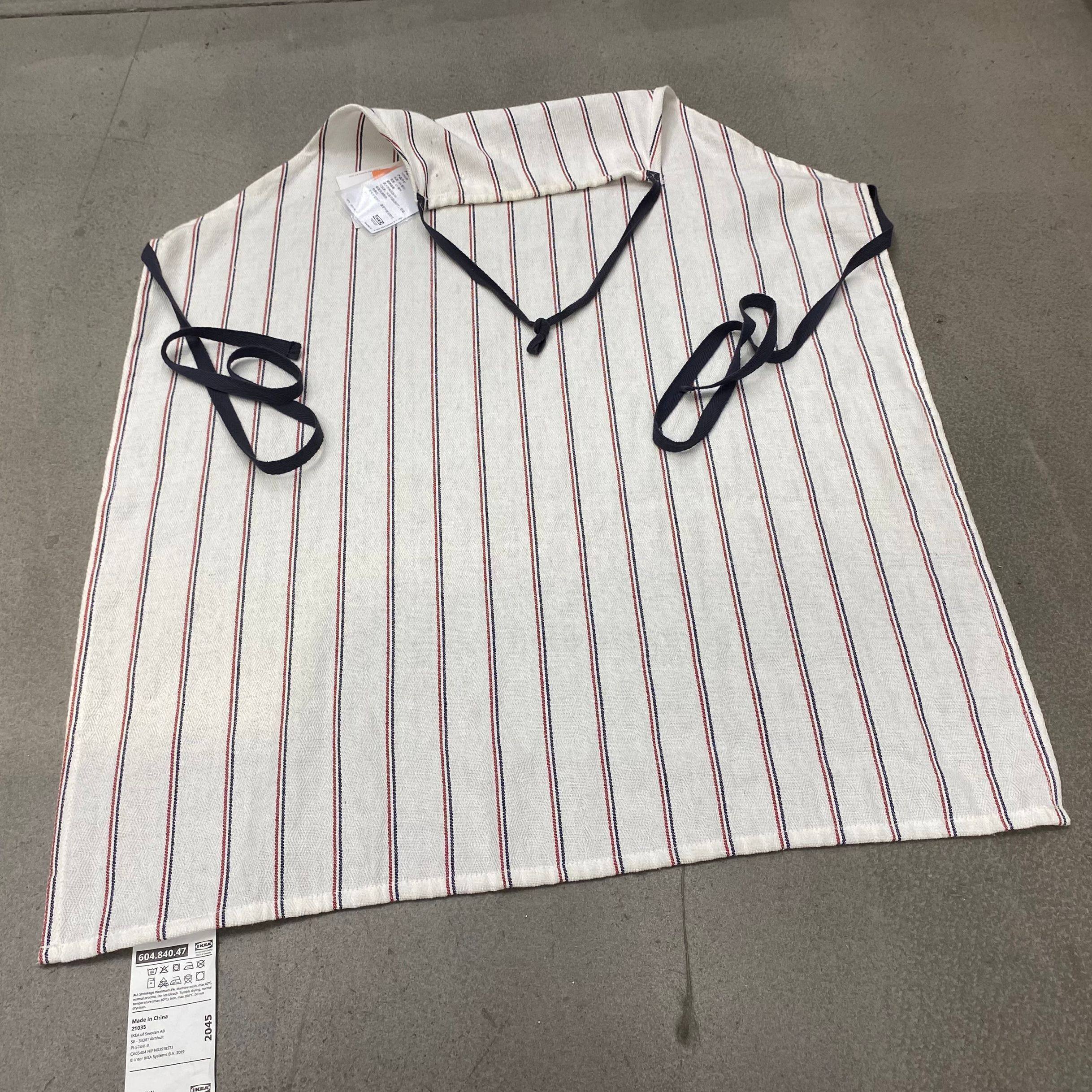 IKEA宜家希德根围裙家用厨房防护罩衣防油大人男女做饭工作服纯棉,淘宝优惠券,粉丝福利购,淘宝优惠卷