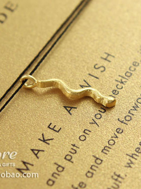 dogeared美国925银丝线蛇圣蛇