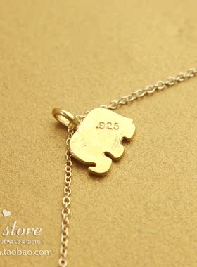 dogeared美国大象许愿明星款颈链