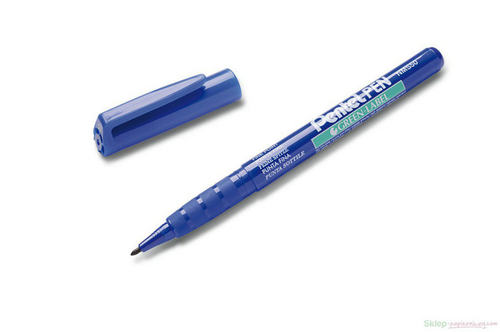 Pentel 派通记号笔 NMS50 蓝色油性笔 1.0mm细芯打点笔 - 图2