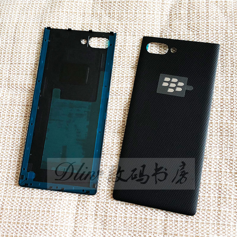 BlackBerry黑莓Keytwo Key2原装黑色电池盖后盖后壳背壳外壳-图2