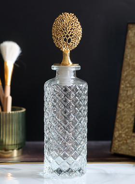 趣乐家玻璃装饰复古桌面摆件