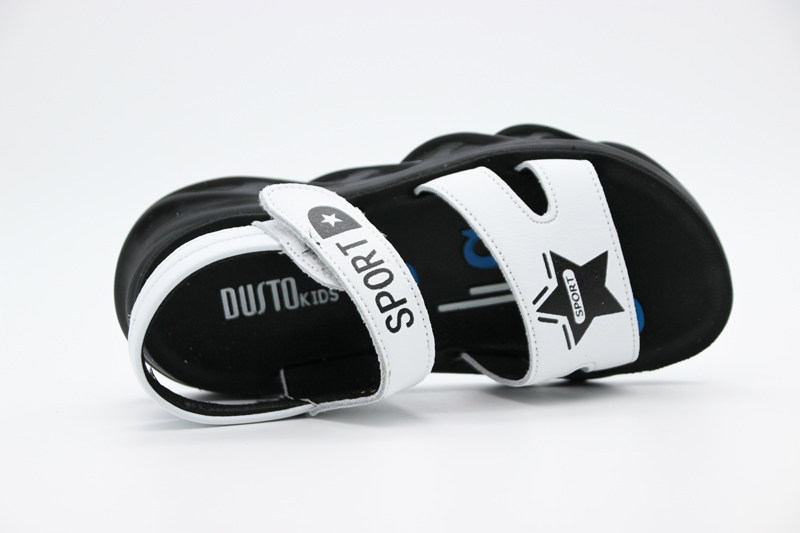 大东童鞋夏季新款舒适男童沙滩鞋中小童魔术贴儿童凉鞋21X1309