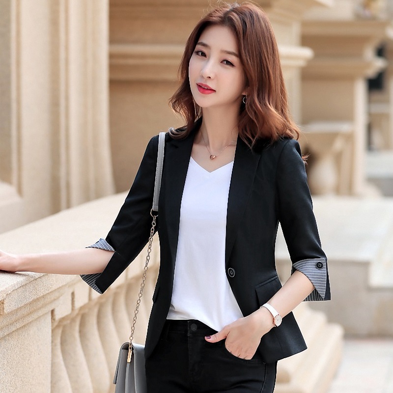 夏职场穿搭外套 半正式职业装气质女神范 ol 上班族女装时尚潮流 2019 夏职场穿搭外套 半正式职业装气质女神范 ol 上班族女装时尚潮流 2019
