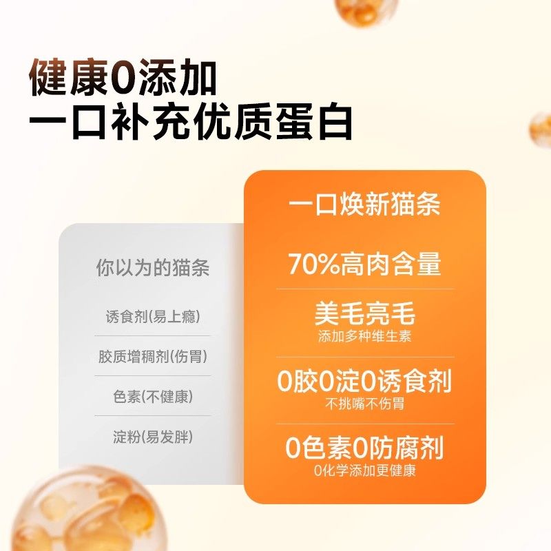 耐威克猫零食叁零猫条60支猫咪成幼猫专用宠物猫罐头营养湿粮鸡肉,淘宝优惠券,粉丝福利购,淘宝优惠卷
