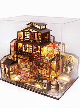 手工制作di小屋益智中式风格望月