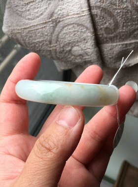 天然A货缅甸料翡翠贵妃玉石手镯