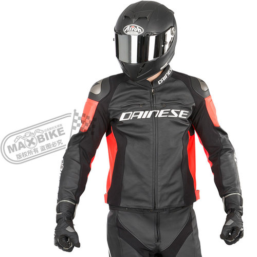 DAINESE丹尼斯RACING 3摩托车赛车皮衣机车竞技骑行服钛合金皮衣 - 图1