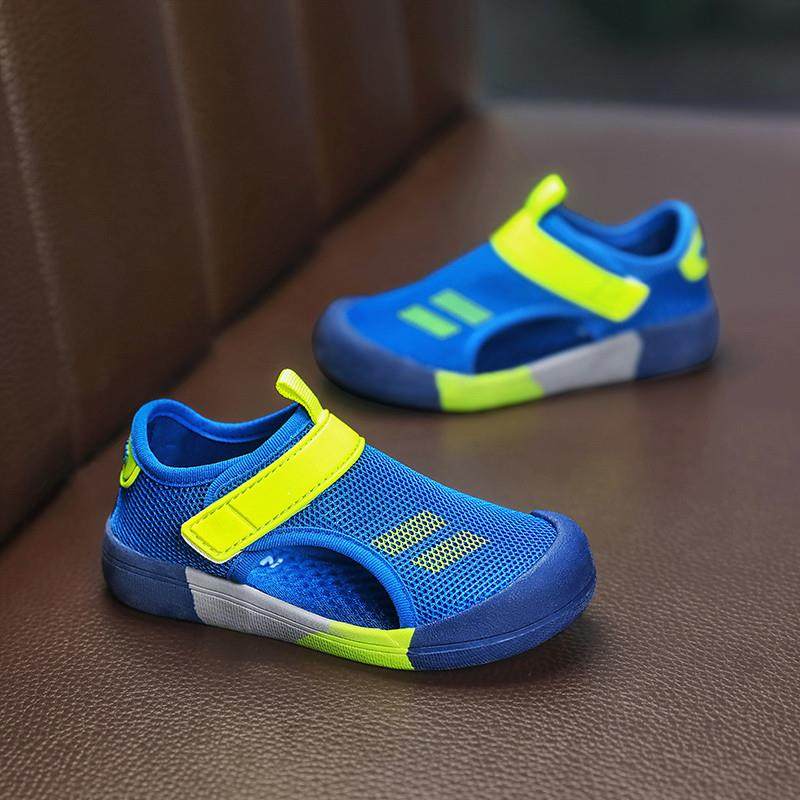 男童鞋夏季2025新款网面透气儿童运动鞋中大童一脚蹬镂空男孩网鞋,淘宝优惠券,粉丝福利购,淘宝优惠卷