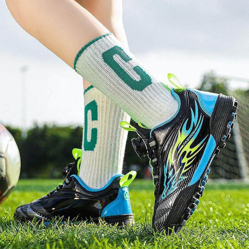 男童足球鞋春款2025新款碎钉儿童运动鞋中大童比赛专用男孩训练鞋,淘宝优惠券,粉丝福利购,淘宝优惠卷