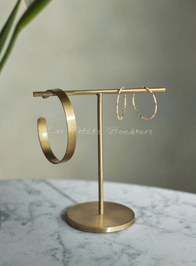 foglinenwork首饰架黄铜日本