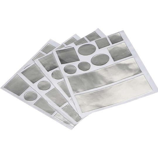 Repair pot stickers and thickened aluminum foil tape to repair pot bottoms