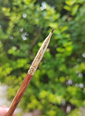 艾诺琪化妆刷韶华系列g180小马毛卧蚕眼线眼睑下至刷实木柄微瑕疵