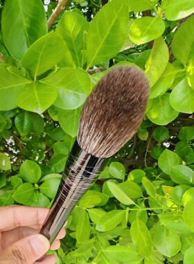 艾诺琪化妆刷奥莉合作款大脚丫修容刷雪狐毛混羊毛舒服好用微瑕疵