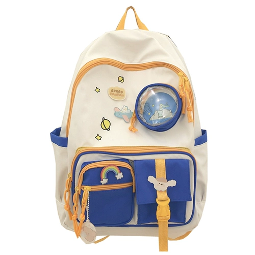 Ранец, японская сумка через плечо для школьников, свежий универсальный рюкзак, в корейском стиле, для средней школы