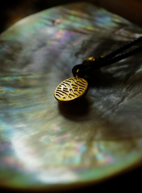 一树双生的温柔|咖啡豆项链