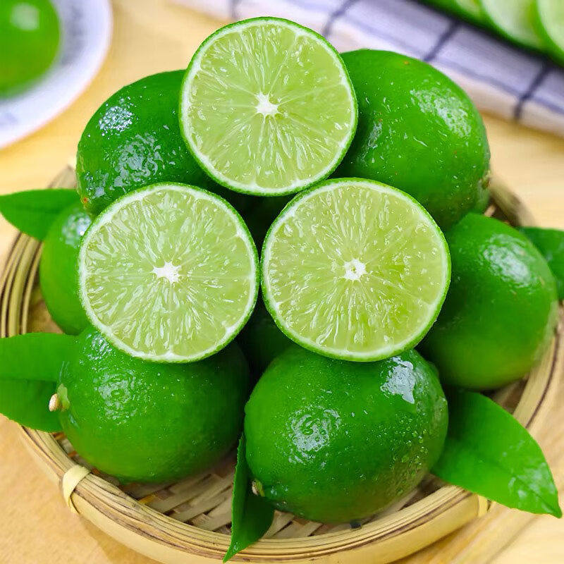 薄皮无籽青柠檬5斤新鲜水果现摘一级小青柠金桔香水塔希提绿柠檬,淘宝优惠券,粉丝福利购,淘宝优惠卷