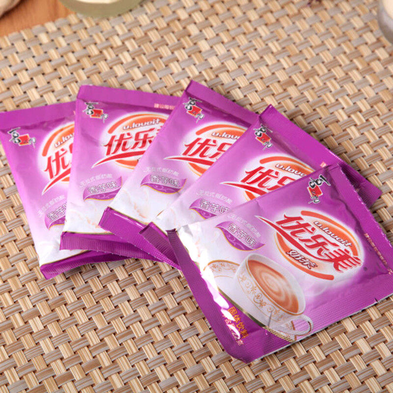 优乐美袋装奶茶香芋味速溶办公室下午茶休闲固体冲泡饮品