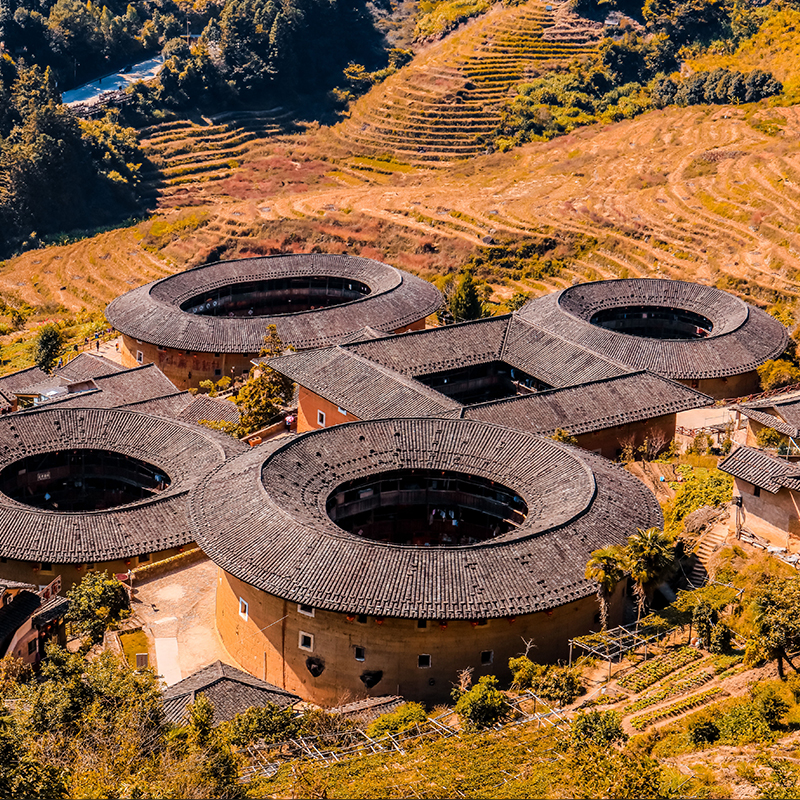 厦门旅游包车服务南靖土楼云水谣一日泉州永定火山岛东山岛平潭岛-图2