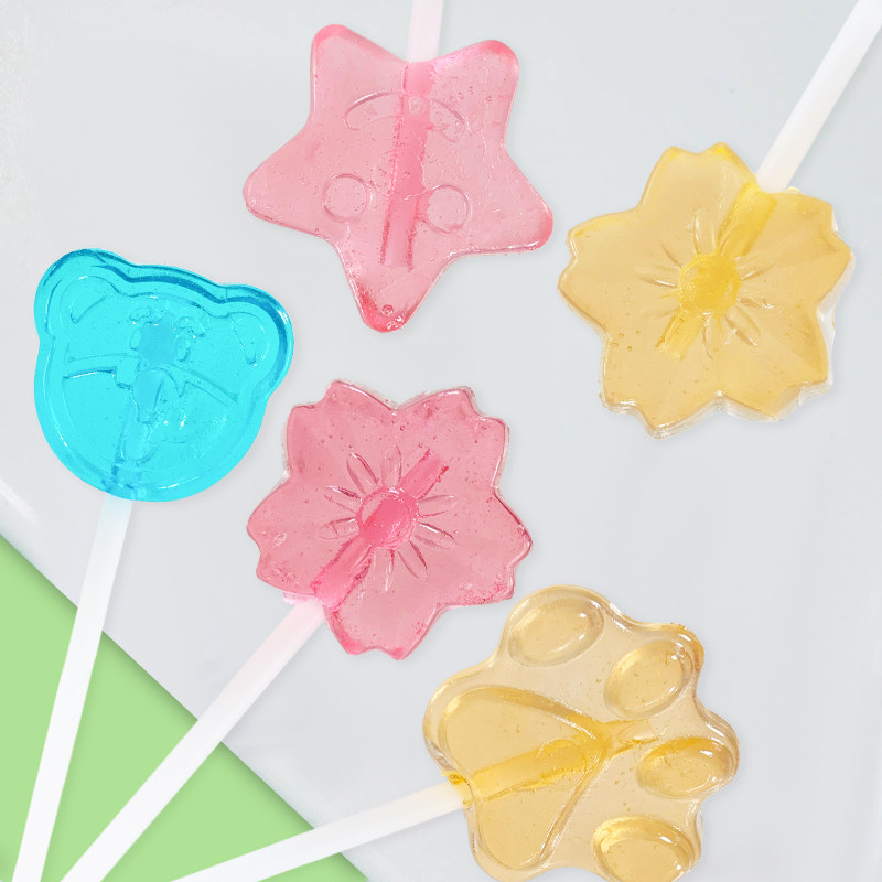 大嘴猴儿童无糖棒棒糖10支盒装零食维生素c糖果零食60g