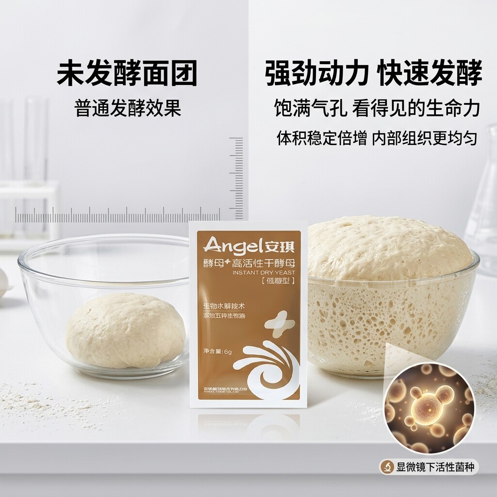 安琪新一代酵母高活性干酵母粉