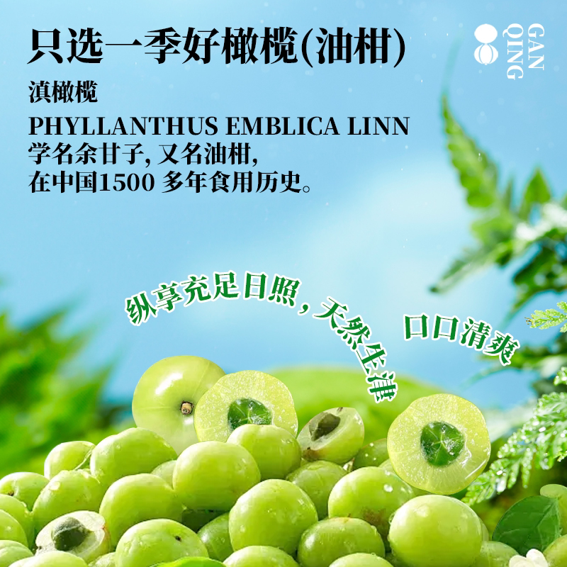 橄清茉莉花滇橄榄油柑汁饮料果汁大容量家庭装余甘子汁整箱解腻