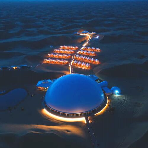 爆款1-2晚中卫沙漠星星/S帐篷/七号星空/大漠星河酒店旅游 - 图3