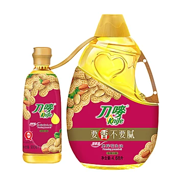114元刀唛臻原香花生油2瓶5.58L[5元优惠券]-寻折猪