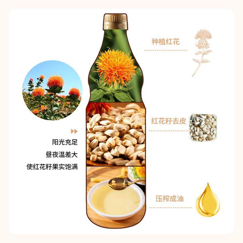 布兰德勒德国原瓶进口红花籽油富含维E热炒少烟中老年三高专用,淘宝优惠券,粉丝福利购,淘宝优惠卷