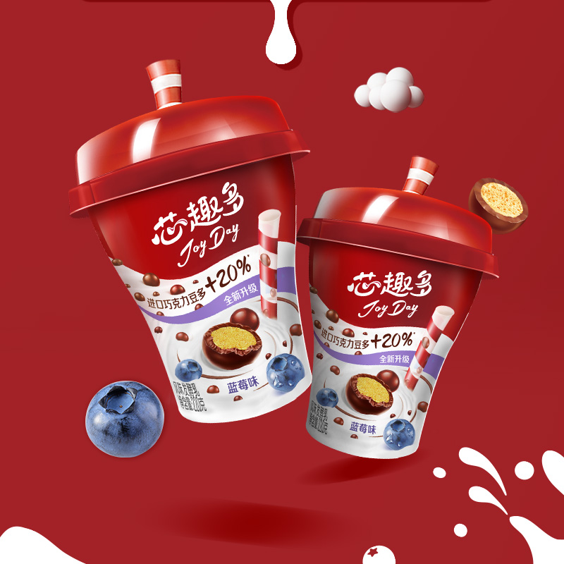 伊利畅轻利乐冠营养早餐酸奶+JoyDay风味发酵乳