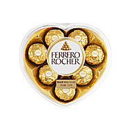费列罗榛果威化巧克力8粒心形100g*1盒