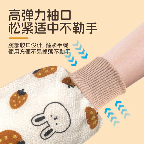 顺丰包邮搓澡巾细砂搓背搓泥去污双面加厚手套清洁沐浴神器洁净 - 图2