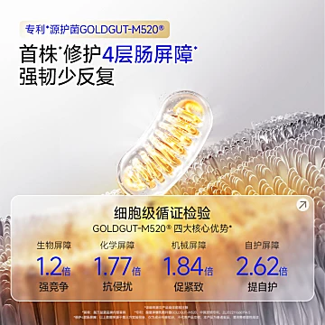 【万益蓝】小蓝瓶全家桶益生菌2g*180瓶[50元优惠券]-寻折猪