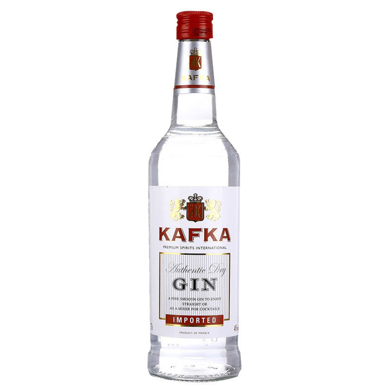 卡夫卡金酒杜松子酒750ml 法国进口鸡尾酒调酒基酒洋酒 KAFKA GIN - 图0