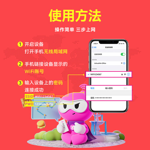 【漫游超人】丹麦WiFi租赁4G哥本哈根格陵兰旅游上网随身WiFi蛋 - 图3