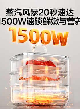 苏泊尔多功能家用电蒸锅