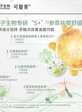 可复美净痘控油秩序次抛12支