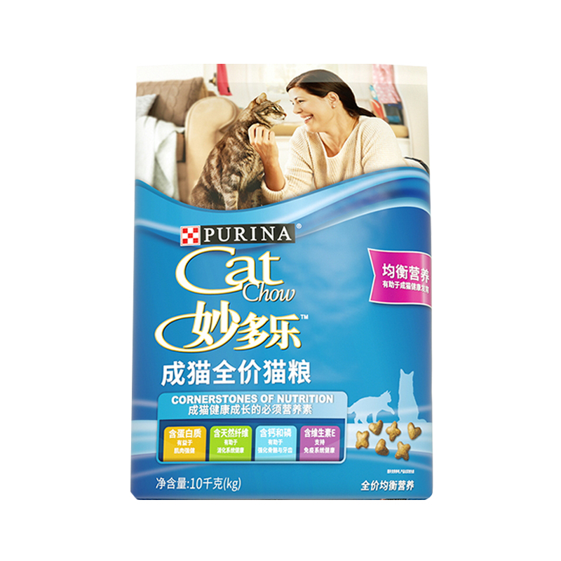 妙多乐猫粮全价成猫粮10kg