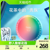 Small pot tea hua series flowers good month round osmanthus oolong tea rose red tea jasmine tea leaf gift box 72g gift-giving