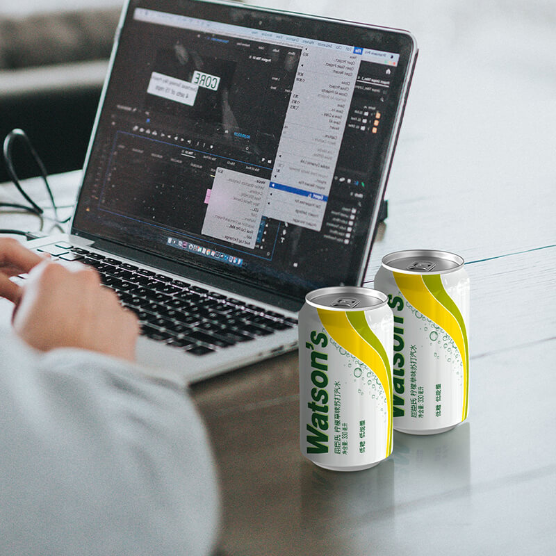 【多口味可选】屈臣氏苏打汽水柠檬草/香草/莫吉托味气泡水饮料