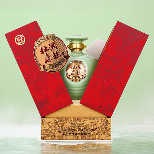 酒祖杜康小封坛青坛浓香型白酒纯粮送礼高端豫酒46度500ml单瓶装 - 图2