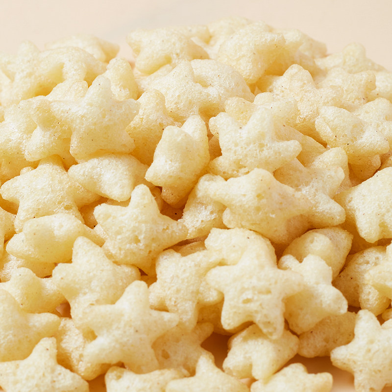 Paul Frank大嘴猴儿童星星泡芙3盒手指泡芙饼干营养辅食宝宝零食