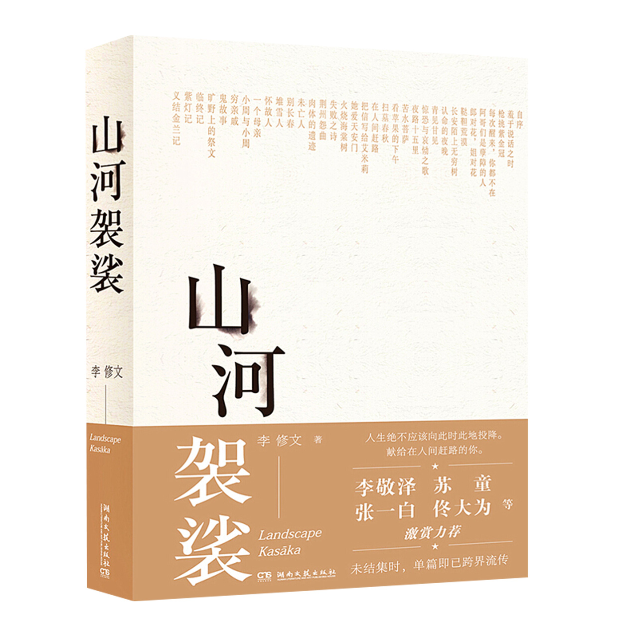 山河袈裟 李修文 李敬泽苏童张一白佟大为激赏力荐新华书店 - 图0