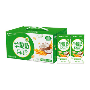 蒙牛早餐奶大谷粒200ml&times;12盒