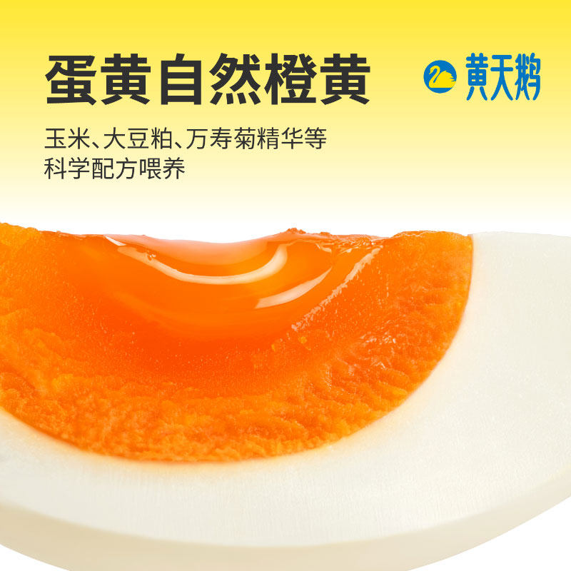 臻选可生食鸡蛋24枚无蛋腥味无沙门氏菌可溯源无菌蛋可溯源黄天鹅