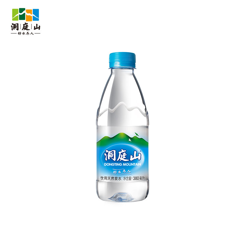 洞庭山天然泉水380ml*24瓶饮用小瓶装水整箱非矿泉水运动会议用水-图2